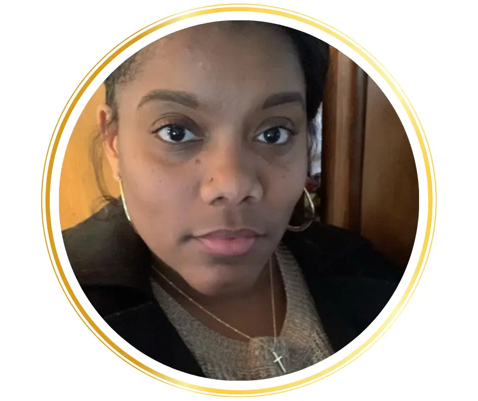 african american woman closeup headshot