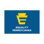 blue and yellow logo for equality pennsylvania