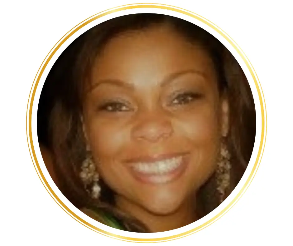 african american woman smiling closeup headshot