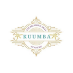 logo for kuumba academy in gold and teal